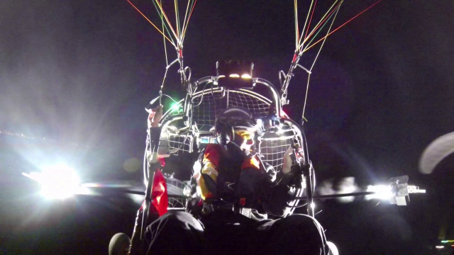 paramotor night show2015