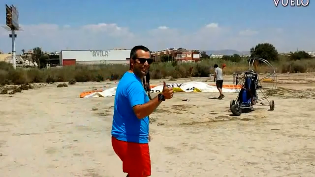 vuelo en paramotor con cesar