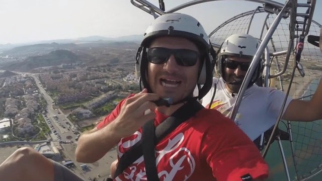 tienes vertigo vuelos en paramotor