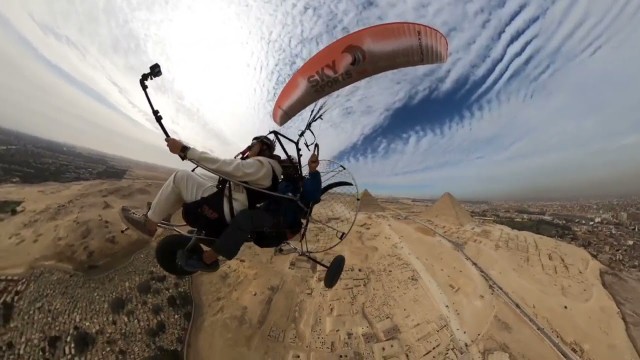 vuelo biplaza paramotor en