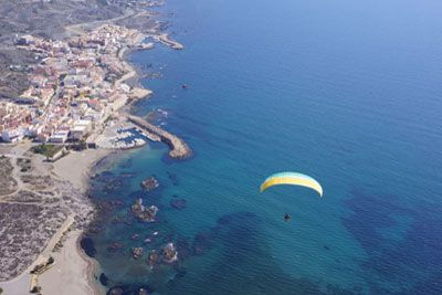 foto aerea de villaricos almeria